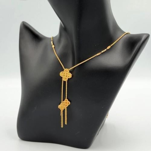 عقد ذهب عيار 21
