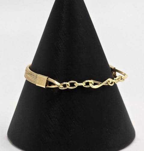 أسوارة ذهب عيار 18 إيطالي