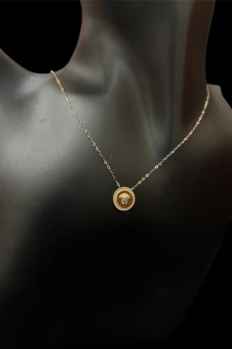 عقد ذهب فرزاتشي عيار 18