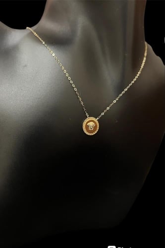 عقد ذهب فرزاتشي عيار 18