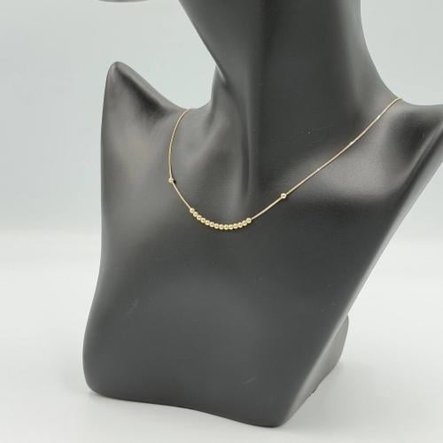عقد ذهب إيطالي عيار 18