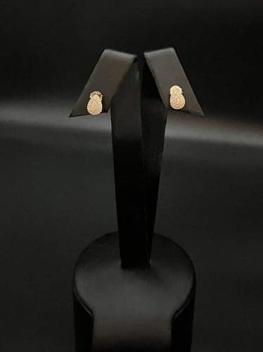 طقم ذهب عيار 18 ناعم