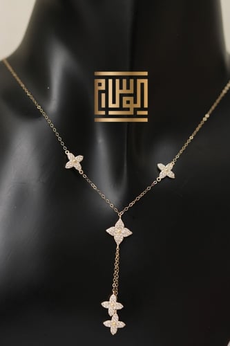 طقم ذهب عيار 18