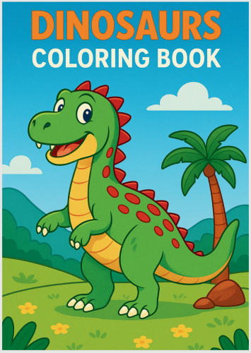 Dinosaur Coloring Book