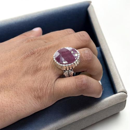 خاتم ياقوت بصياغه اوبال الملكيه