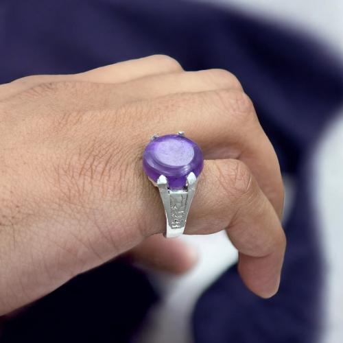 خاتم جمشت طبيعي بصياغه اوبال الملكيه