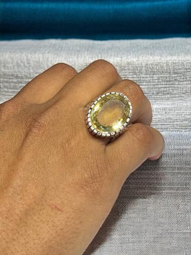 خاتم سترين أفريقي طبيعي بصياغة اوبال