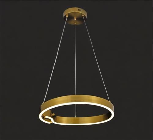 نجف مودرن ليد 3 انارات برنزي