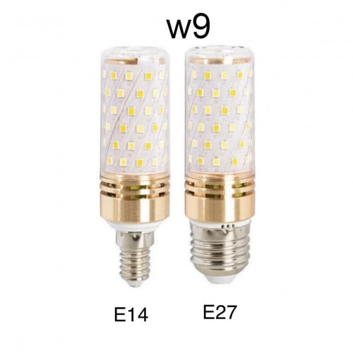 لمبه ليد اسطوانيه جلويز E14 + E27 سنتين