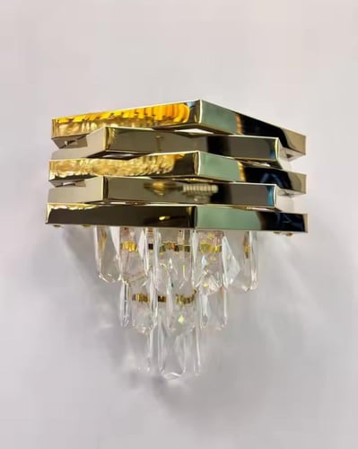 نجف كرستال عقال مقاسات ذهبي / فضي