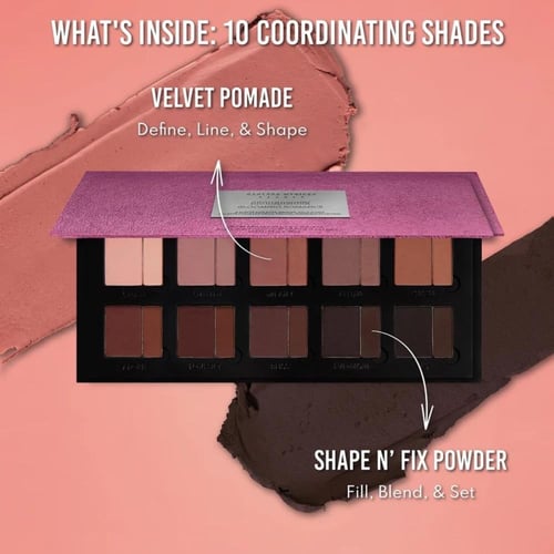 لوحة الوان اساسية: رومانسية متفتحة دانيسا