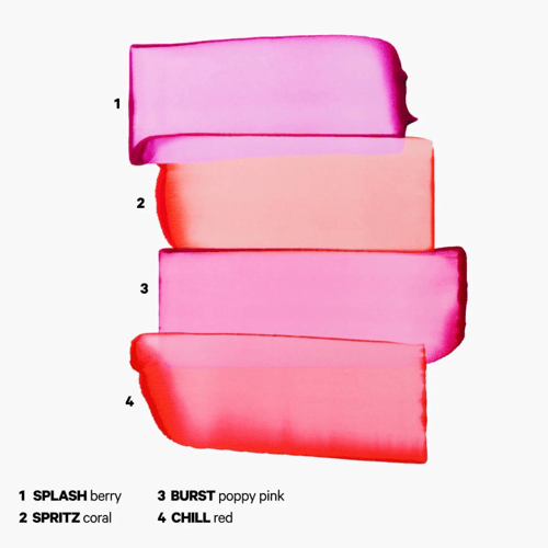 ميك اب ميلك لون هلامي مائي بارد للشفاه + أحمر الخد...