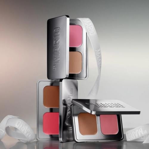 ثنائي مصغر يجمع بين بلاشر فيل Blush Veil ومعزز البشرة Skin Enhancer ميك اب ماريو