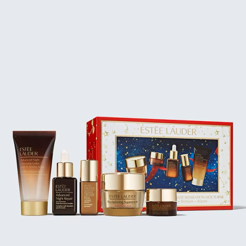 مجموعة قوية لإصلاح البشرة أثناء الليل الإنقاذ + إع...