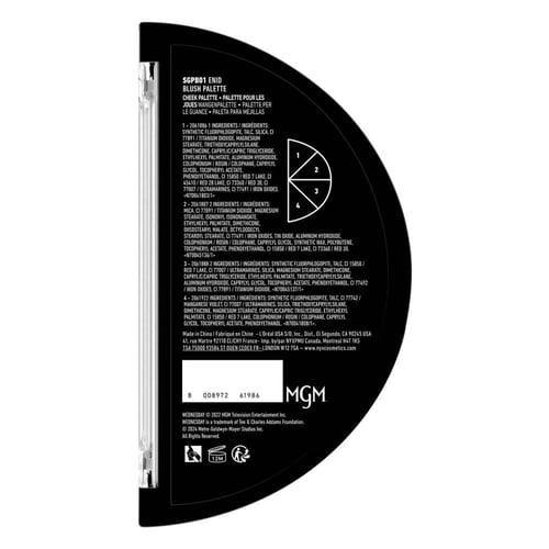 نكس لوحة احمر الخدود الزجاجية الملونة من WEDNESDAY