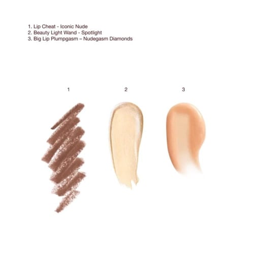 مجموعة سوبر نودز سبوت لايت للشفاه والخدود شارلوت ت...