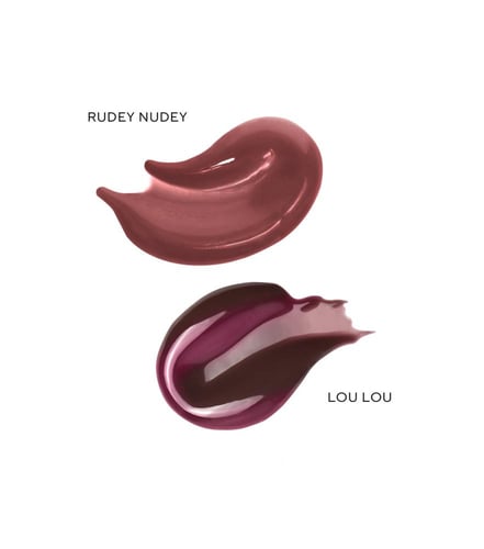 مرطب شفاه سائل صرير نظيف ثنائي