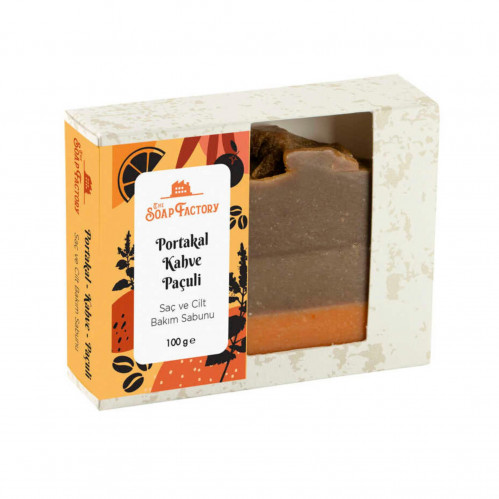 صابون باتشولي بالقهوة والبرتقال من The Soap Factor...