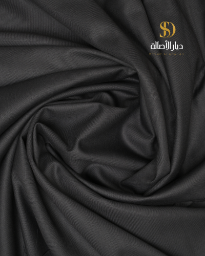 قماش شتوي كلاسيك رمادي غامق