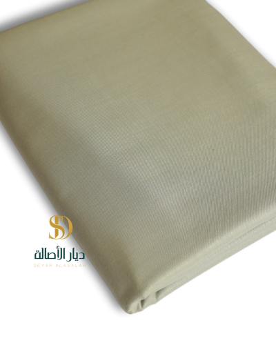 قماش ثوب بيج ساده