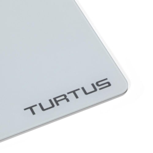 ماوس باد تورتس زجاجية – أبيض | TURTUS Gaming Glass...