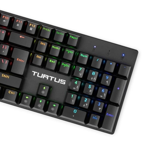 كيبورد تورتس سولكاتا | TURTUS SULCATA 104 Mechanic...