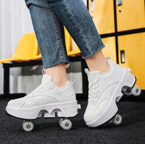 Skateroll best-selling - limited quantity - with adjustable wheels - 4 wheels (high quality) skate roll