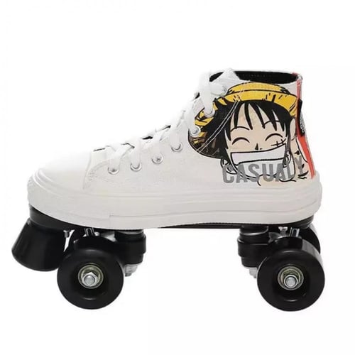 سكيت رول لوفي onepiece للمبتدئين 4 عجلات