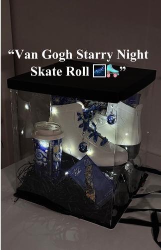 Van Gogh Starry Night Skate Roll - Skate Roll - high quality