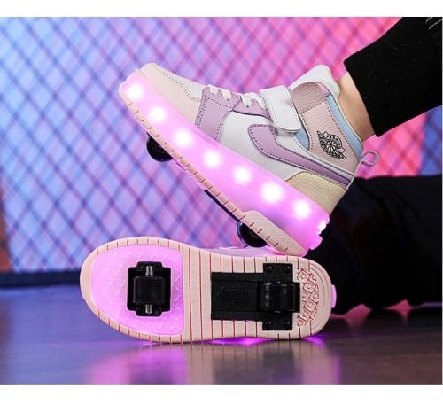 Skateroll - hidden adjustable wheels