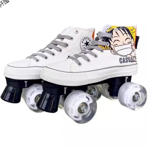 سكيت رول لوفي onepiece للمبتدئين 4 عجلات