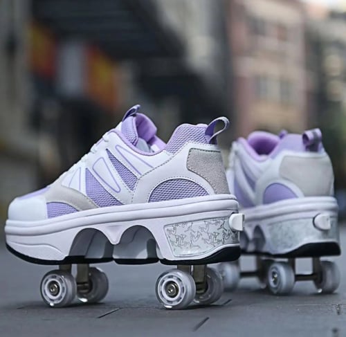 سكيت رول kick Speed باربع عجلات مخفية