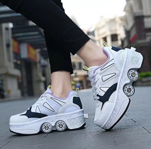 سكيت رول kick Speed باربع عجلات مخفية