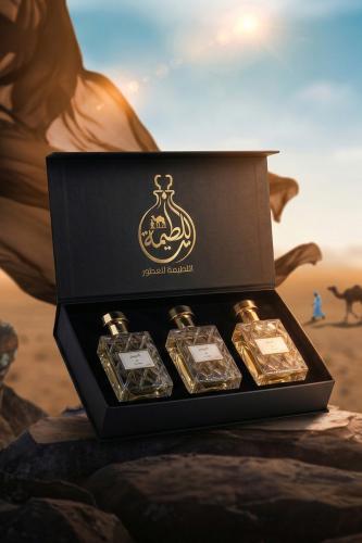 مجموعة عطور اللطيمة (طقم 3 عطورات)