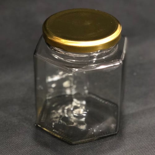 علب عسل سداسية 500 غرام مع فلين