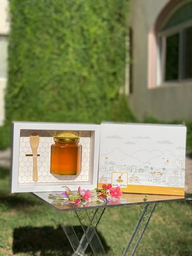 عسل ربيع زهور حائل نصف كيلو