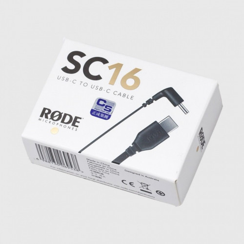 Rode sc16 USB C-C 300MM FLAT CABLE Wireless GO II