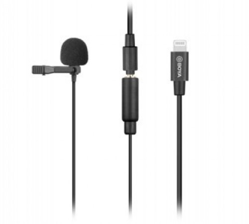 Boya BY-M2 Clip-on Lavalier Microphone for iOS dev...