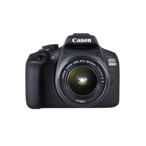 Canon EOS 2000D DSLR Camera + 18-55mm Lens