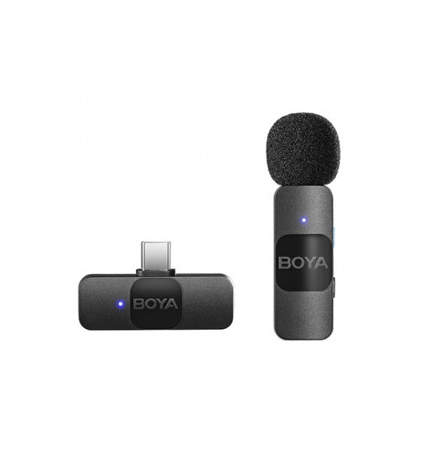 BY-V10 Ultracompact 2.4GHz Wireless Microphone Sys...