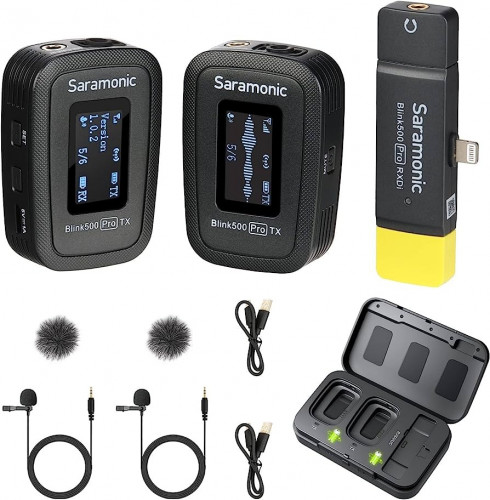 Saramonic Blink500 Pro B4 Mini Dual-Channel Stereo...