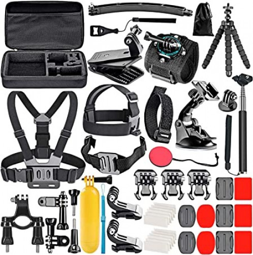50-In-1 Sport Action Camera Accessory Kit For GoPr...