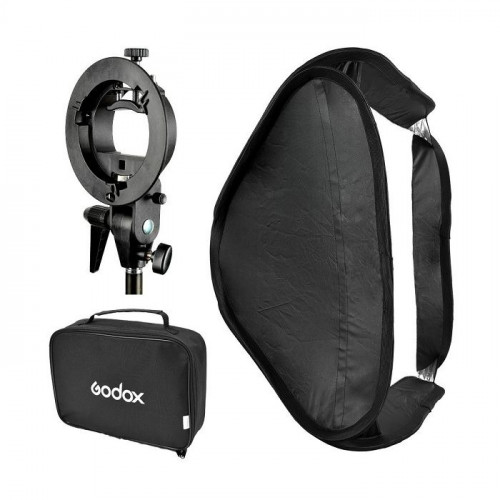 GODOX Speedlite S2 Bracket kit with softbox 60X60...