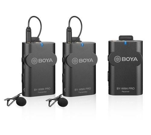 Boya Dual-Channel Digital Wireless Microphone (BY-...