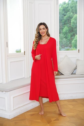 روب ميليا 2 قطعة روب + قميص