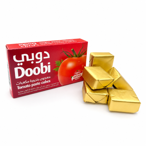 مكعبات معجون الطماطم