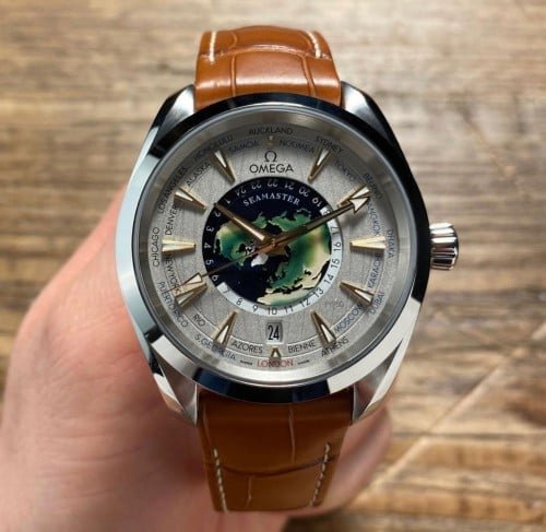 ساعة اوميقا سيماستر سير جلد