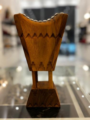 مبخرة خشب طبيعي نجديه ( حجم الاكبر)