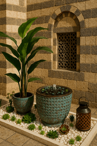 نافوره روشن بالمركن