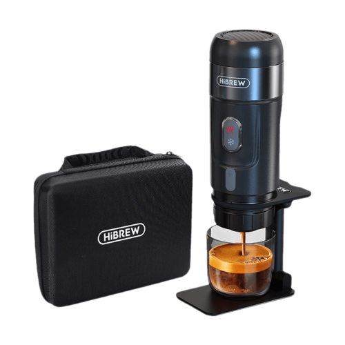 ماكينة القهوة هاي برو المحمولة للسيارة والسفر والم...
